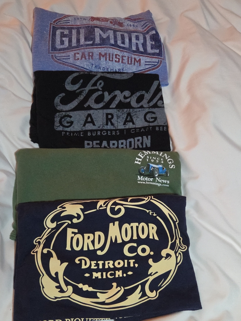 Ford Automotive Graphic T-Shirt Bundle (4 Tshirts)